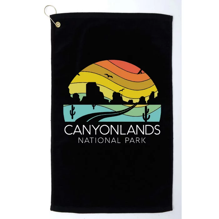 Canyonlands National Park Utah Zion Bryce Canyon Arches Platinum Collection Golf Towel