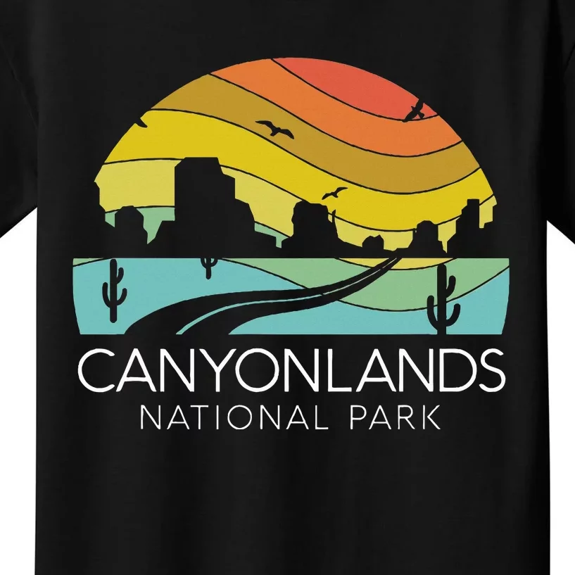 Canyonlands National Park Utah Zion Bryce Canyon Arches Kids T-Shirt