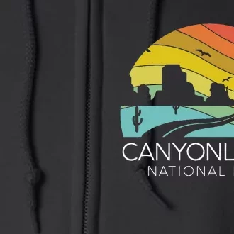 Canyonlands National Park Utah Zion Bryce Canyon Arches Full Zip Hoodie