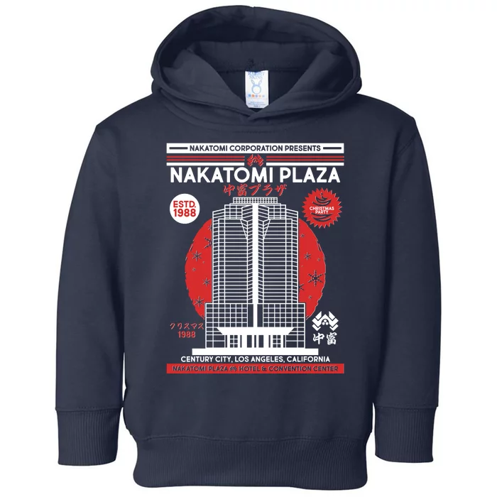 Classic Nakatomi Plaza Christmas Party Flyer Poster Toddler Hoodie