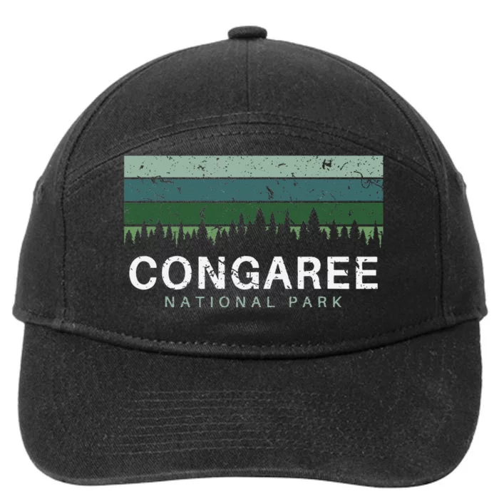 Congaree National Park South Carolina 7-Panel Snapback Hat