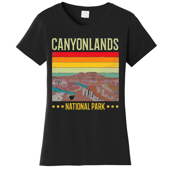 Canyonlands National Park US Vintage USA Utah State Lover Women's T-Shirt