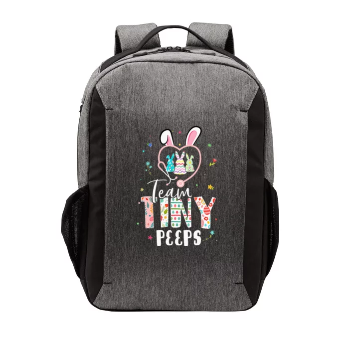 Cute NICU PICU L&D Nurse Easter Day Stethoscope Cute Bunny Vector Backpack