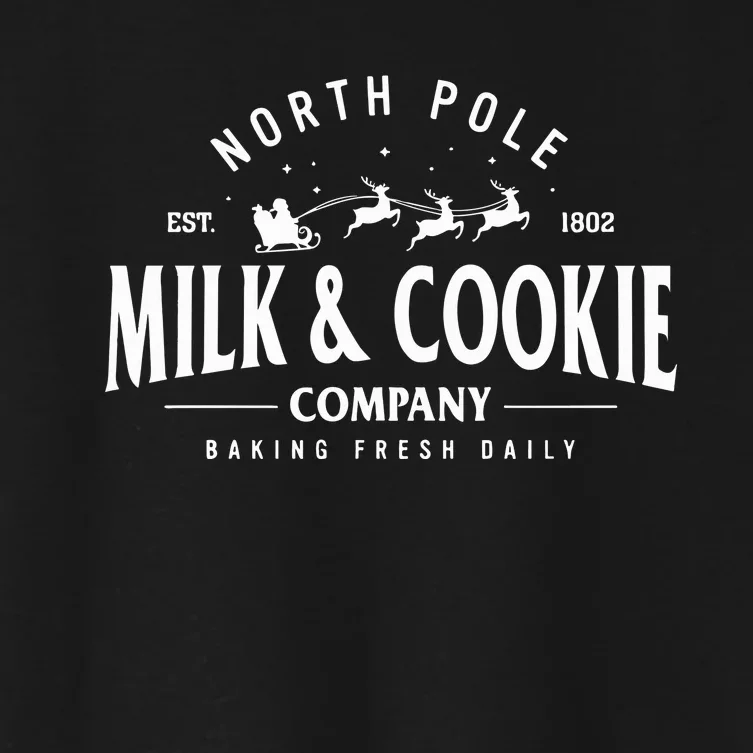 Christmas North Pole Cricut Women's Crop Top Tee