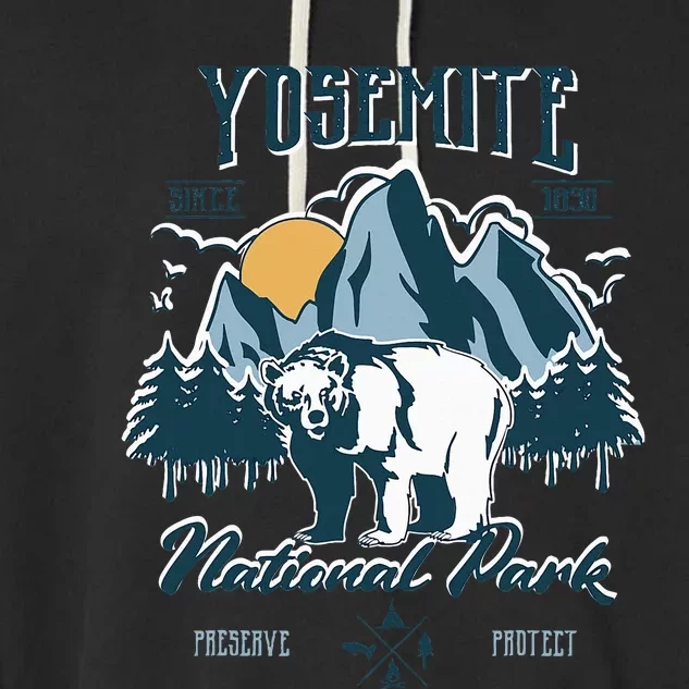 California National Park Yosemite National Park Garment-Dyed Fleece Hoodie