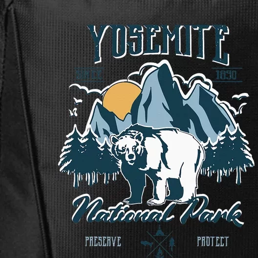 California National Park Yosemite National Park City Backpack