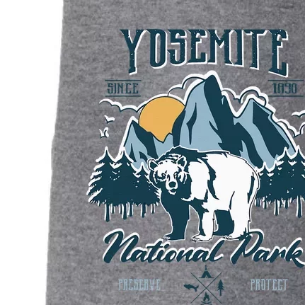 California National Park Yosemite National Park Doggie 3-End Fleece Hoodie