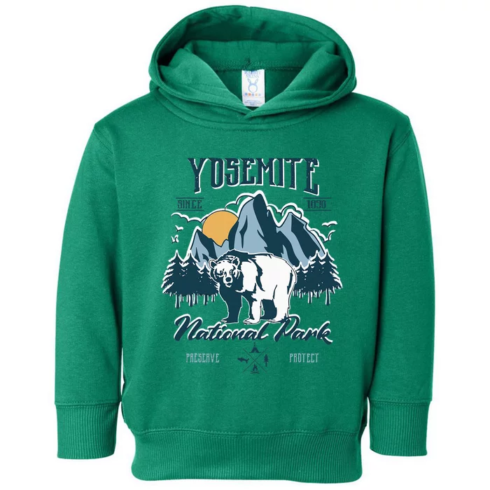 California National Park Yosemite National Park Toddler Hoodie