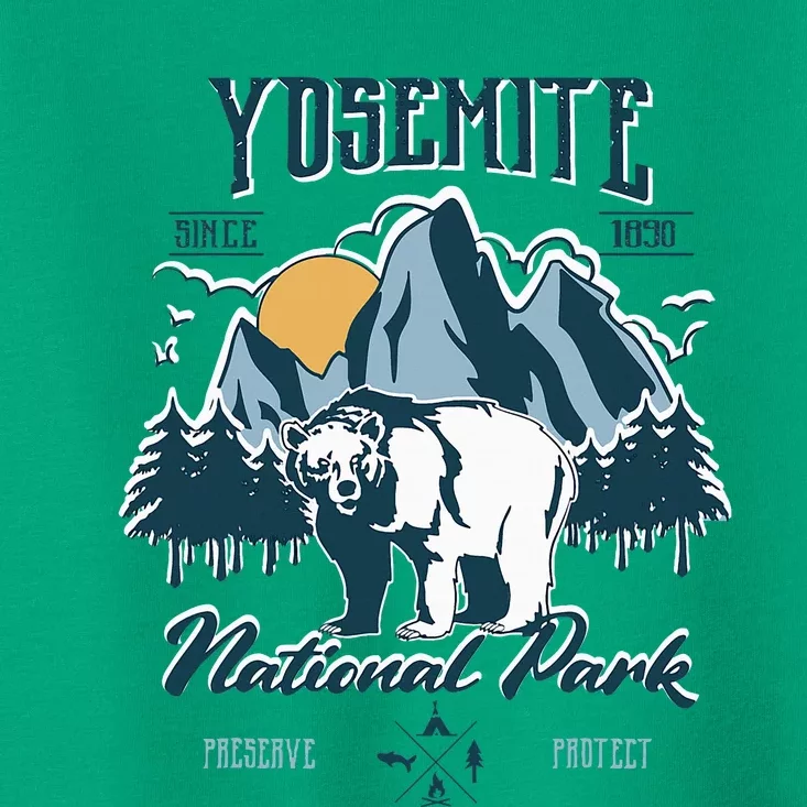 California National Park Yosemite National Park Toddler T-Shirt