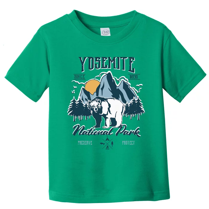 California National Park Yosemite National Park Toddler T-Shirt