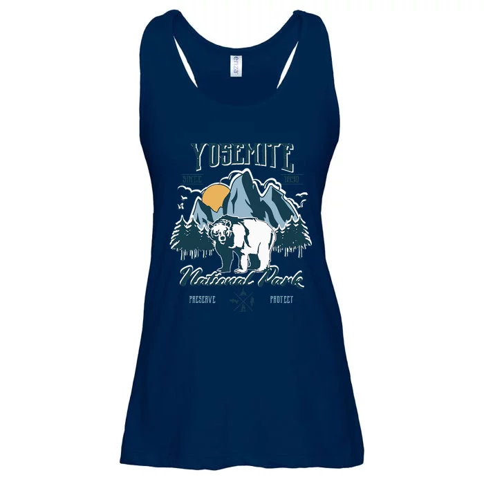 California National Park Yosemite National Park Ladies Essential Flowy Tank