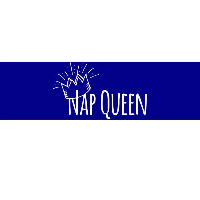 Cute Nap Queen Funny Gift Bumper Sticker