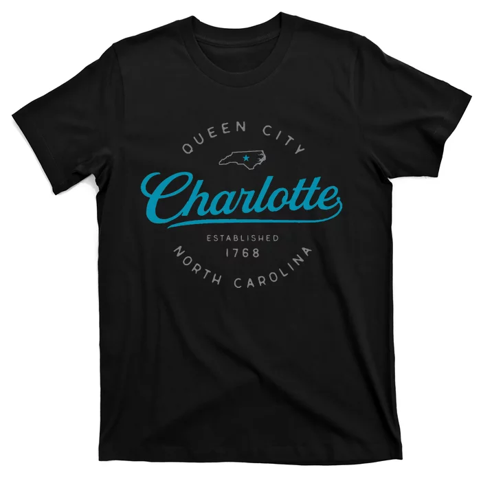 Charlotte Nc Queen City North Carolina T-Shirt