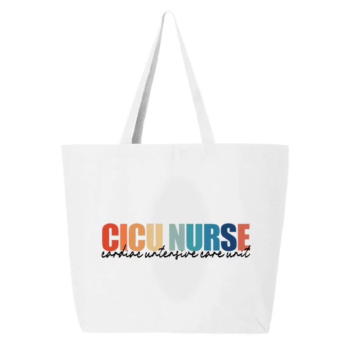 CICU Nurse RN Cardiac Intensive Care Unit Nurse Life 25L Jumbo Tote