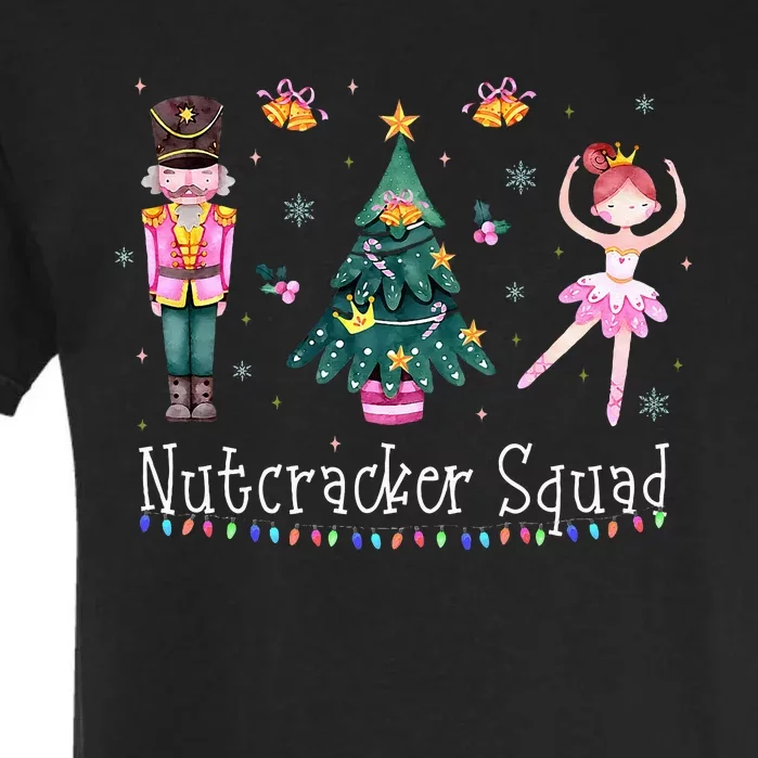 Christmas Nutcracker Squad Ballet Dance Garment-Dyed Heavyweight T-Shirt