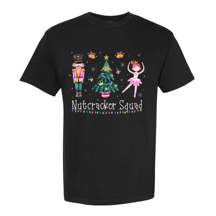 Christmas Nutcracker Squad Ballet Dance Garment-Dyed Heavyweight T-Shirt