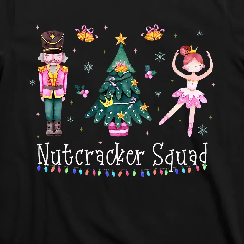 Christmas Nutcracker Squad Ballet Dance T-Shirt