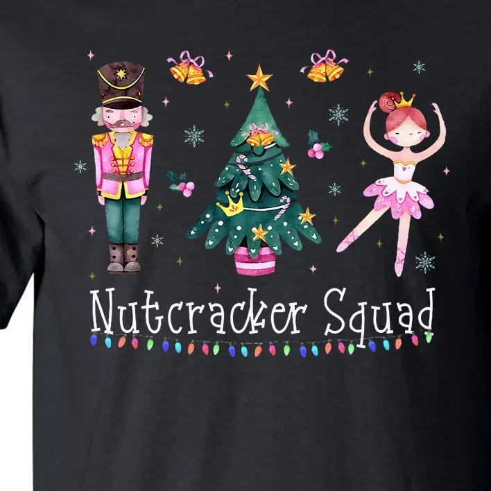 Christmas Nutcracker Squad Ballet Dance Tall T-Shirt