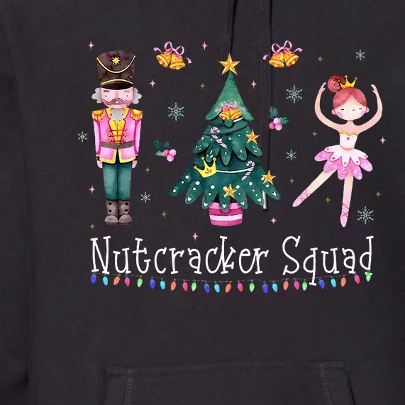 Christmas Nutcracker Squad Ballet Dance Premium Hoodie