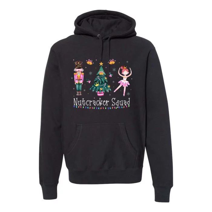 Christmas Nutcracker Squad Ballet Dance Premium Hoodie