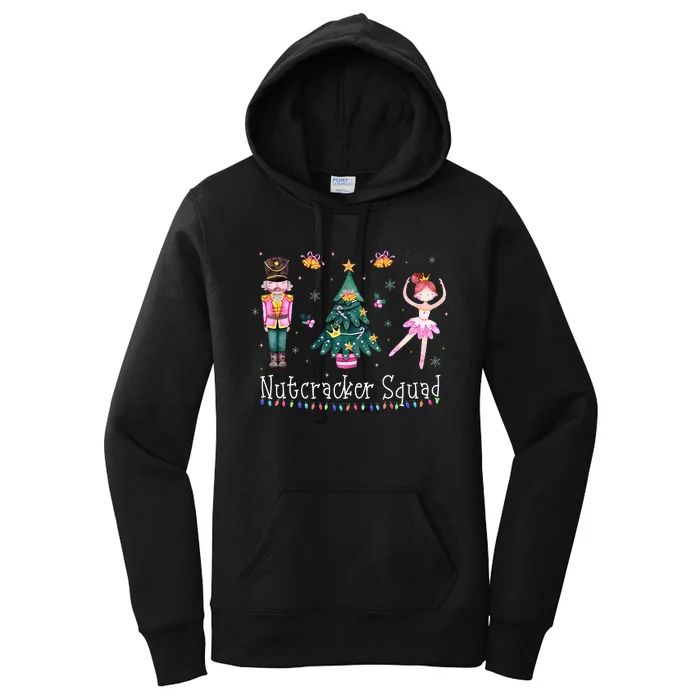 Christmas Nutcracker Squad Ballet Dance Women's Pullover Hoodie