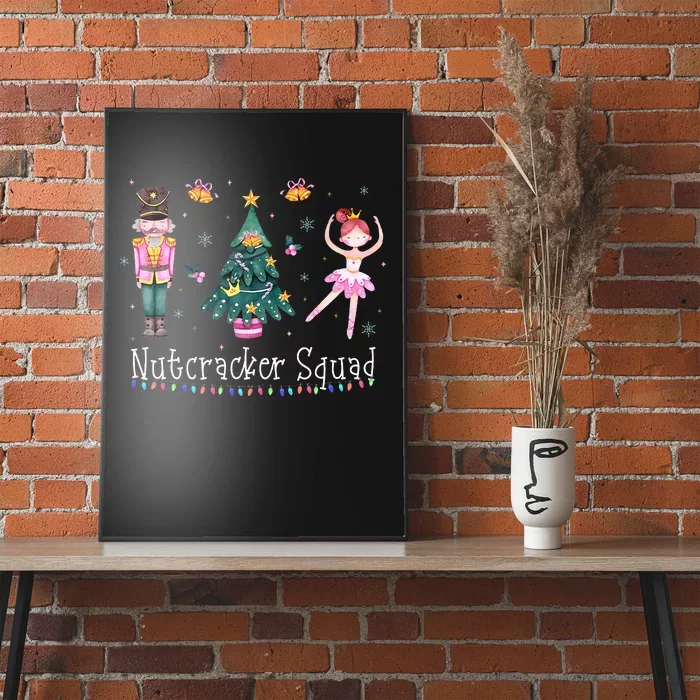 Christmas Nutcracker Squad Ballet Dance Poster