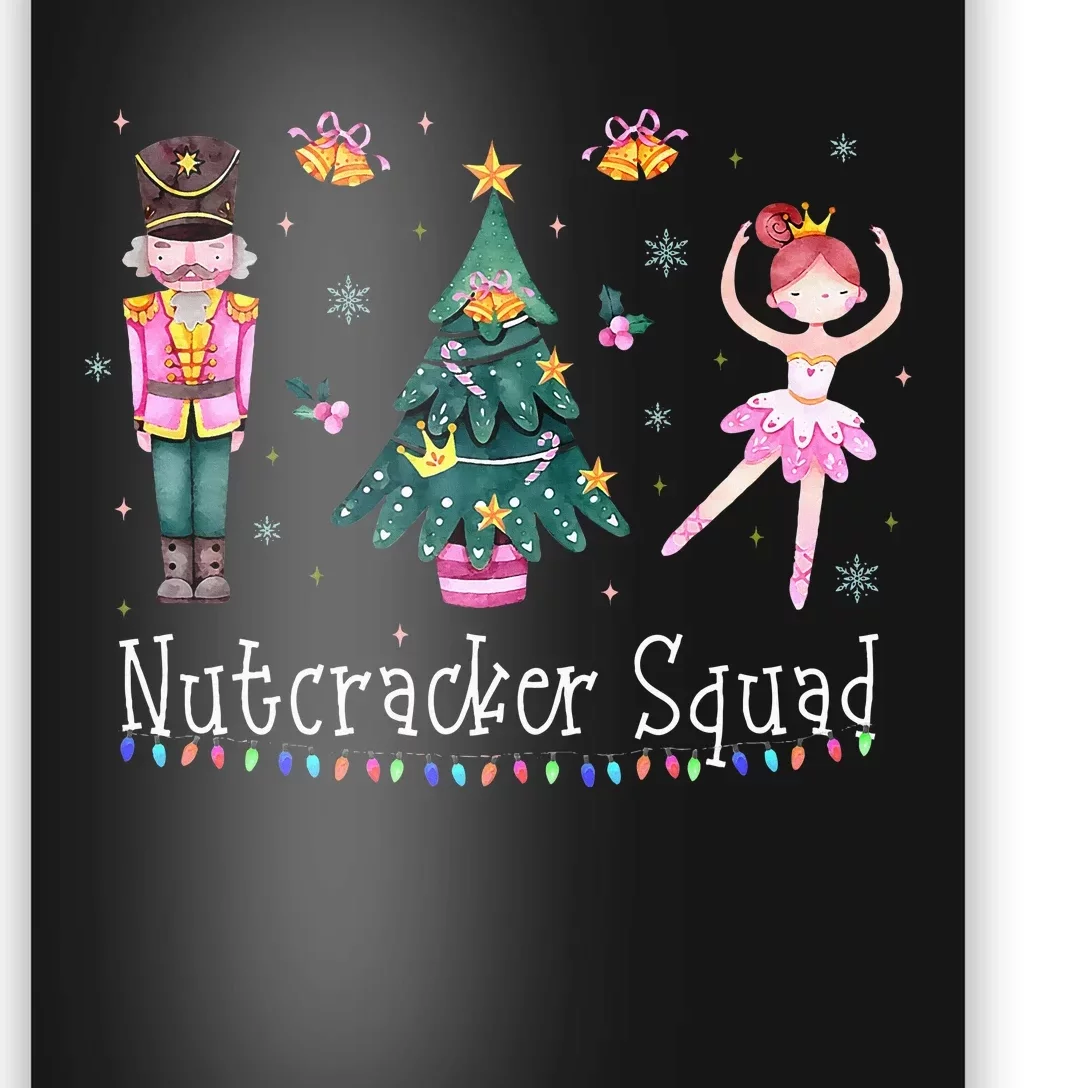 Christmas Nutcracker Squad Ballet Dance Poster