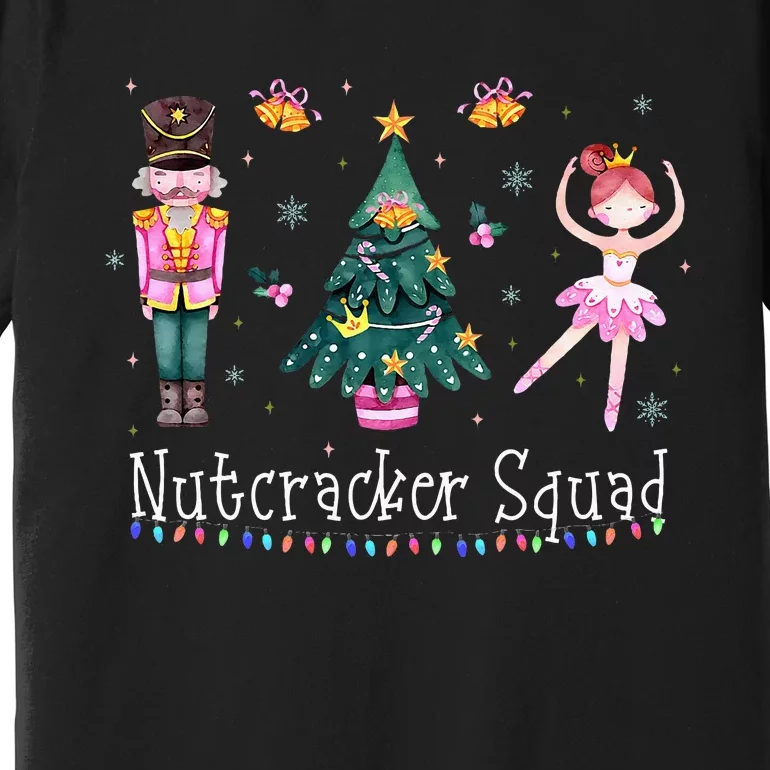 Christmas Nutcracker Squad Ballet Dance Premium T-Shirt