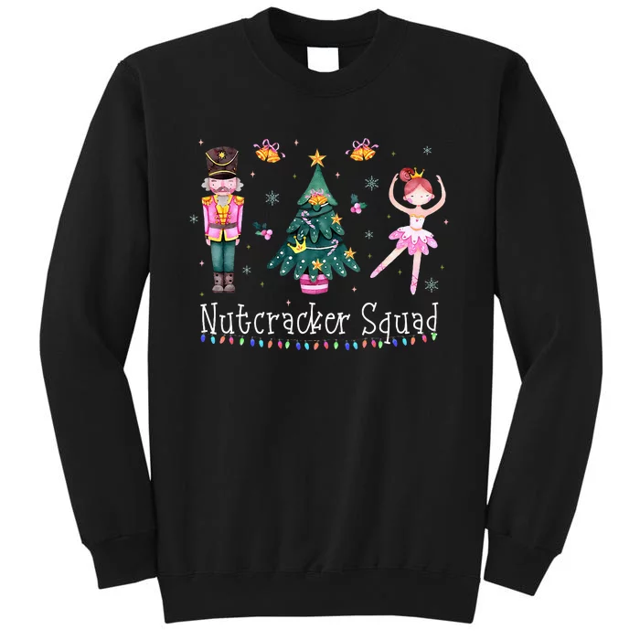 Christmas Nutcracker Squad Ballet Dance Tall Sweatshirt