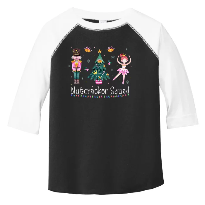 Christmas Nutcracker Squad Ballet Dance Toddler Fine Jersey T-Shirt