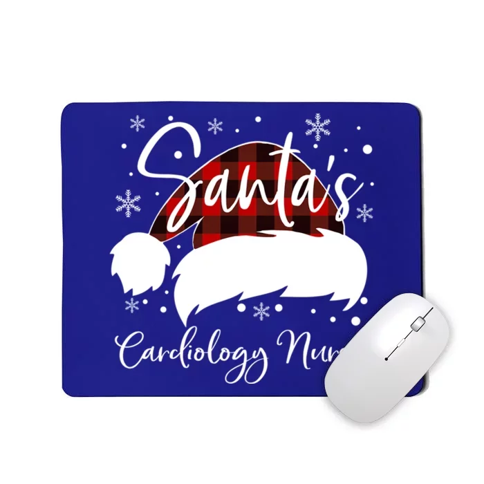 Cardiology Nurse Santas Favorite Nurse Cardiology Nurse Elf Cute Gift Mousepad