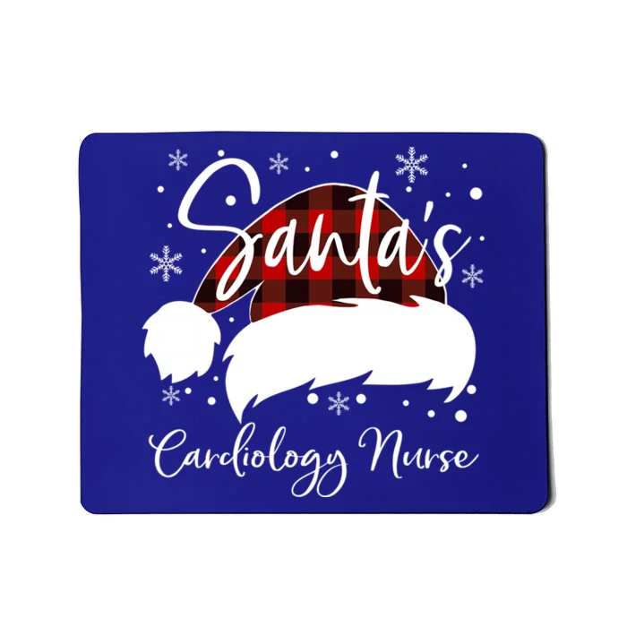 Cardiology Nurse Santas Favorite Nurse Cardiology Nurse Elf Cute Gift Mousepad