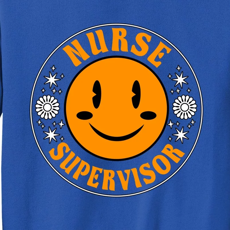 Cute Nurse Supervisor Outfit Rn Nursing Leadership Great Gift Sweatshirt