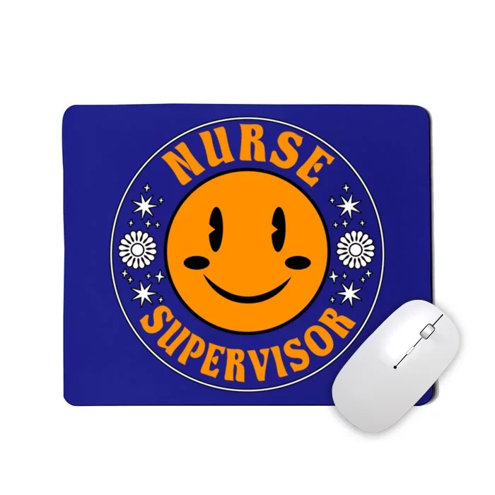 Cute Nurse Supervisor Outfit Rn Nursing Leadership Great Gift Mousepad