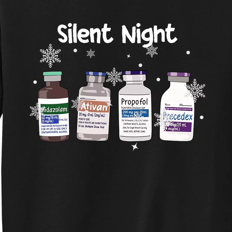 Christmas Nurse Silent Night Sweatshirt