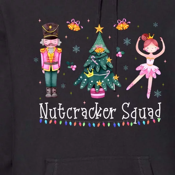 Christmas Nutcracker Squad Ballet Dance Women Kids Girls Premium Hoodie