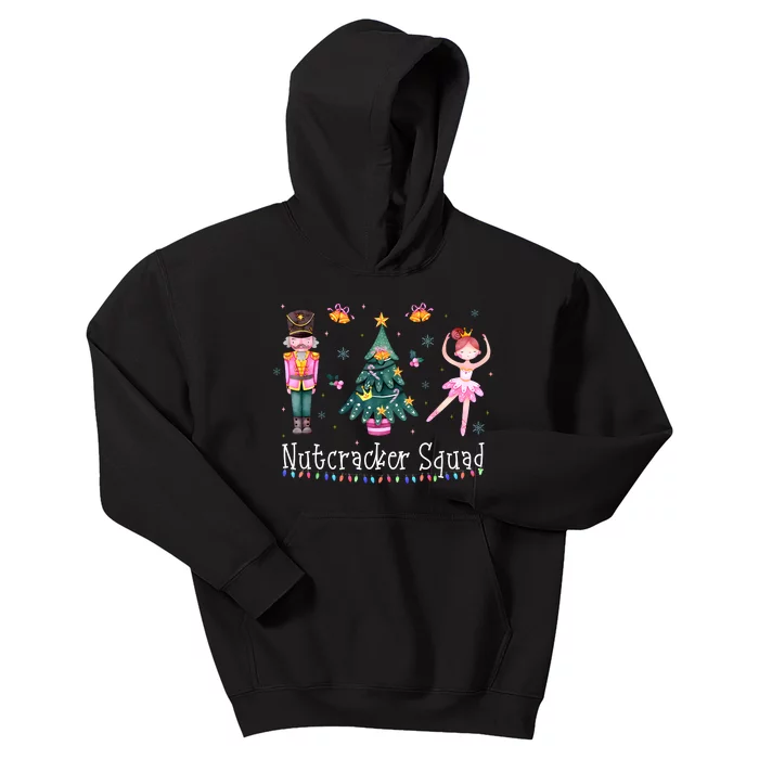 Christmas Nutcracker Squad Ballet Dance Women Kids Girls Kids Hoodie