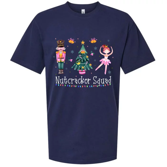 Christmas Nutcracker Squad Ballet Dance Women Kids Girls Sueded Cloud Jersey T-Shirt