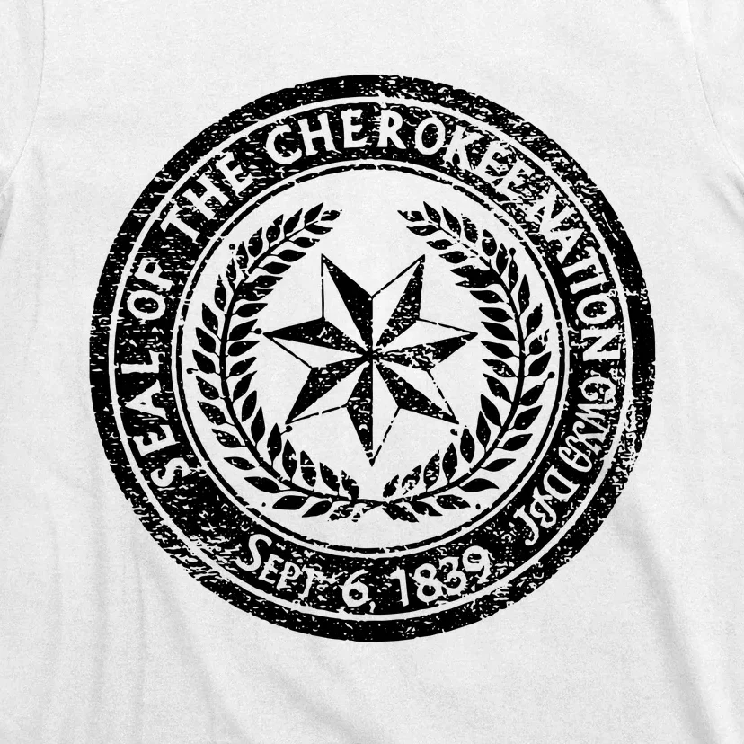 CHEROKEE NATION SEAL NATIVE AMERICAN TRIBE PRIDE HONOR T-Shirt