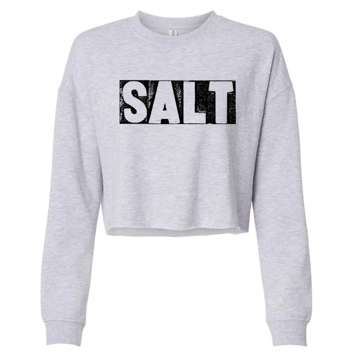 Cooking Needs Salt Seasoning Pepper Salt Gift Cropped Pullover Crew