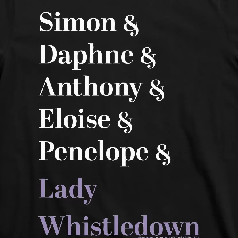 Character Name Stack T-Shirt