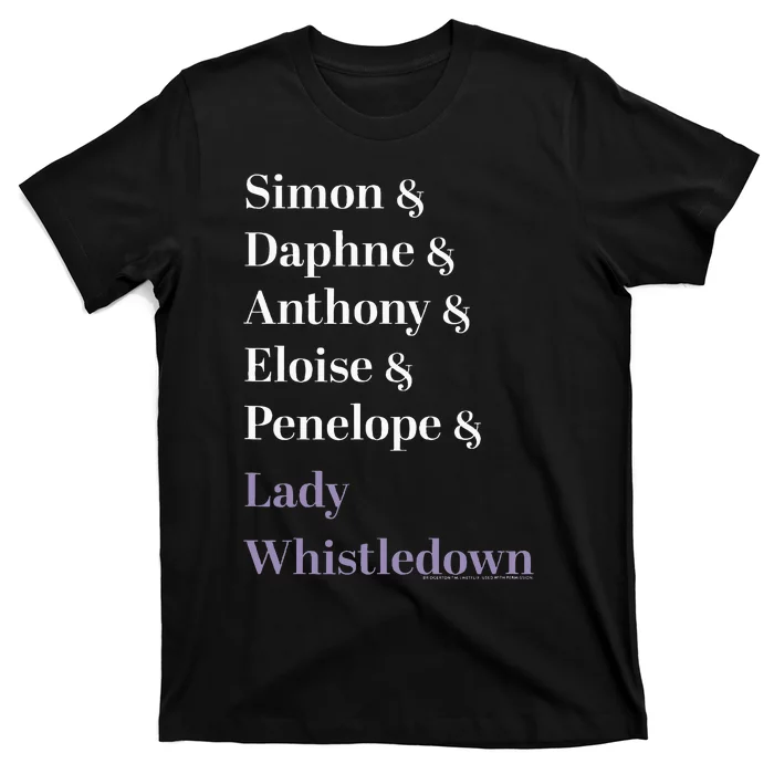 Character Name Stack T-Shirt