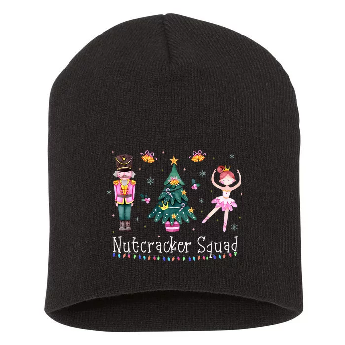 Christmas Nutcracker Squad Ballet Dance Kids Girls Short Acrylic Beanie