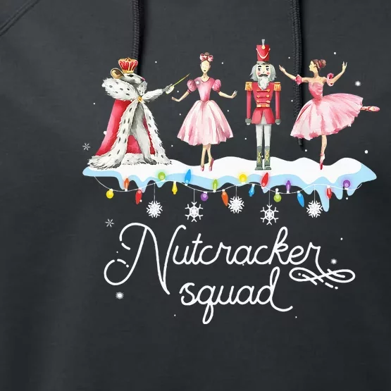 Christmas Nutcracker Squad Ballet Dance Performance Fleece Hoodie