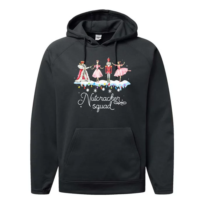 Christmas Nutcracker Squad Ballet Dance Performance Fleece Hoodie