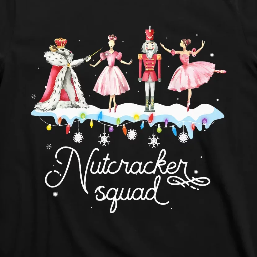 Christmas Nutcracker Squad Ballet Dance T-Shirt