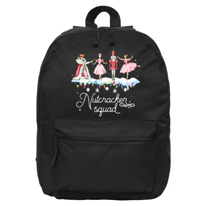 Christmas Nutcracker Squad Ballet Dance 16 in Basic Backpack