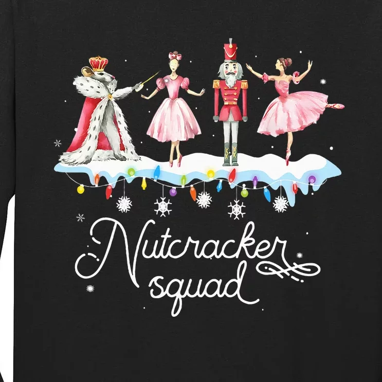 Christmas Nutcracker Squad Ballet Dance Tall Long Sleeve T-Shirt