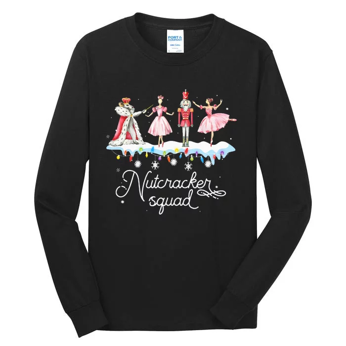 Christmas Nutcracker Squad Ballet Dance Tall Long Sleeve T-Shirt