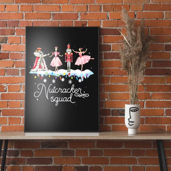 Christmas Nutcracker Squad Ballet Dance Poster